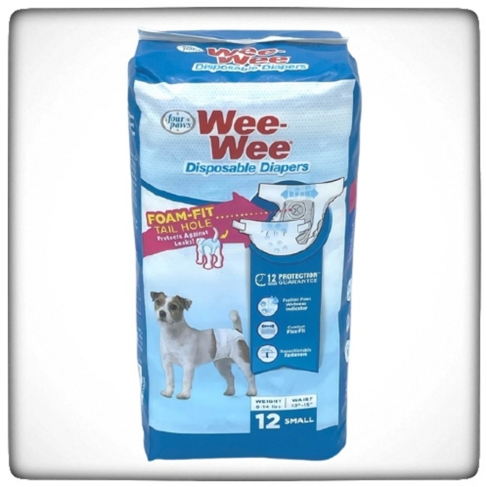 Wee-Wee Disposable Dog Diapers-Small